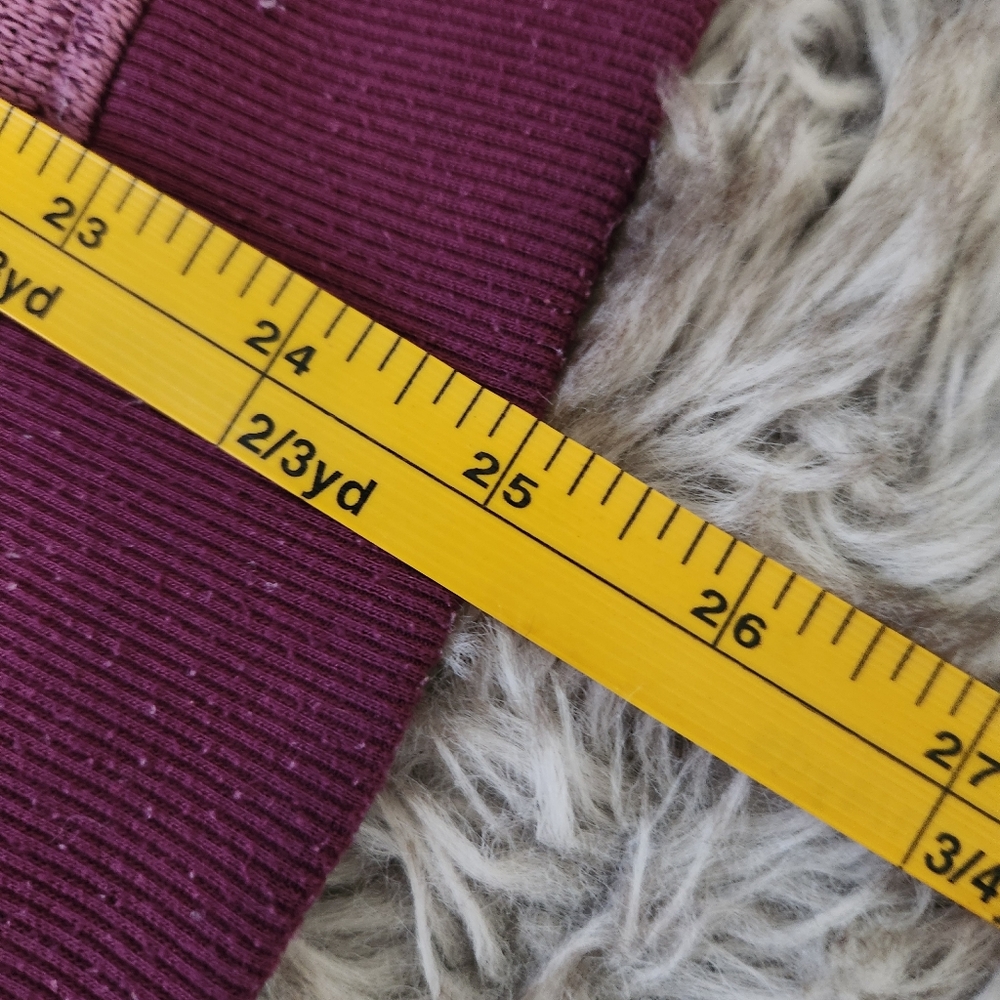 L.L. Bean Women's Lightweight Sweater‎ Fleece Top Purple Women's Size Large - Picture 10 of 10